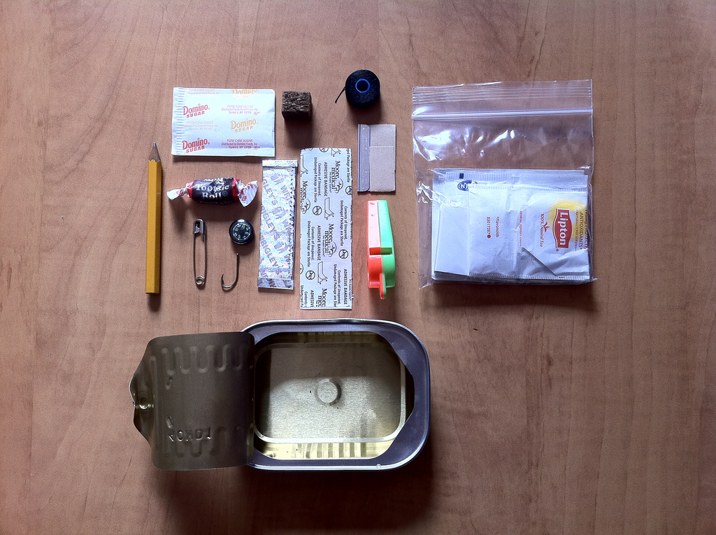 Survival Kit in a Sardine Can, Frost River