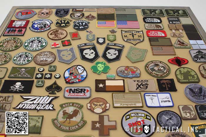 How could I go about getting a larger panel of Velcro for patches