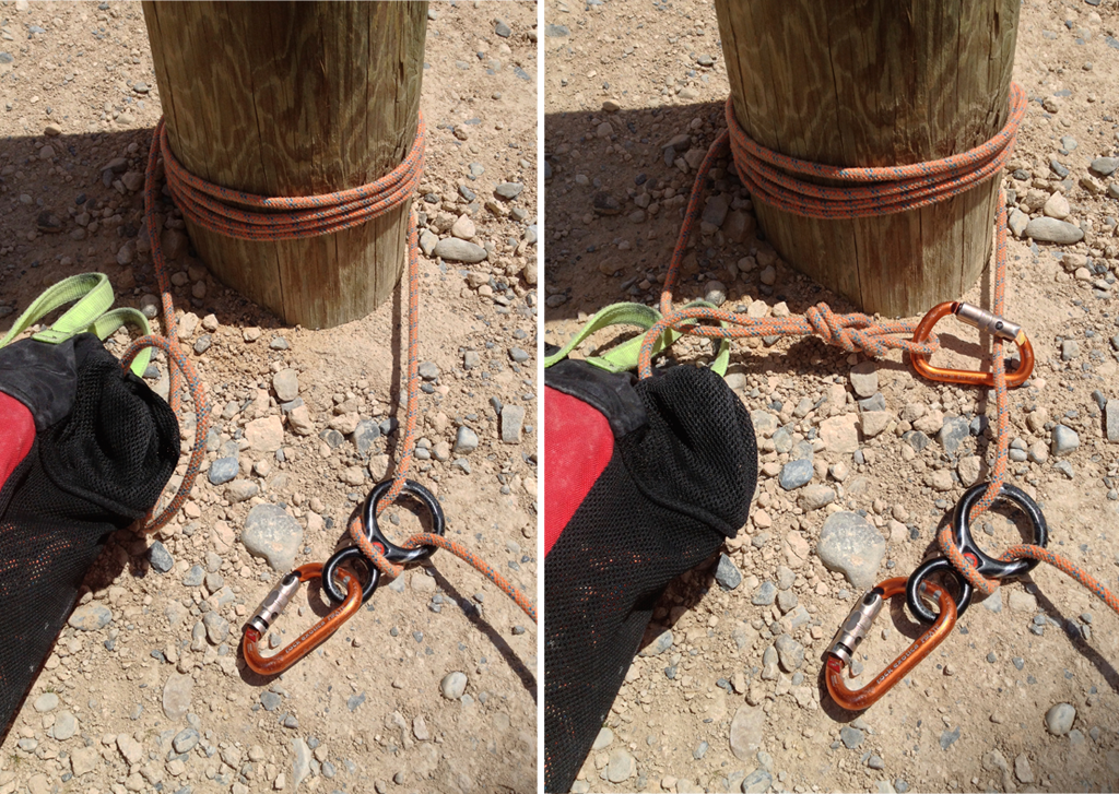 Multi-pitch rappelling with a single rope - Petzl Other