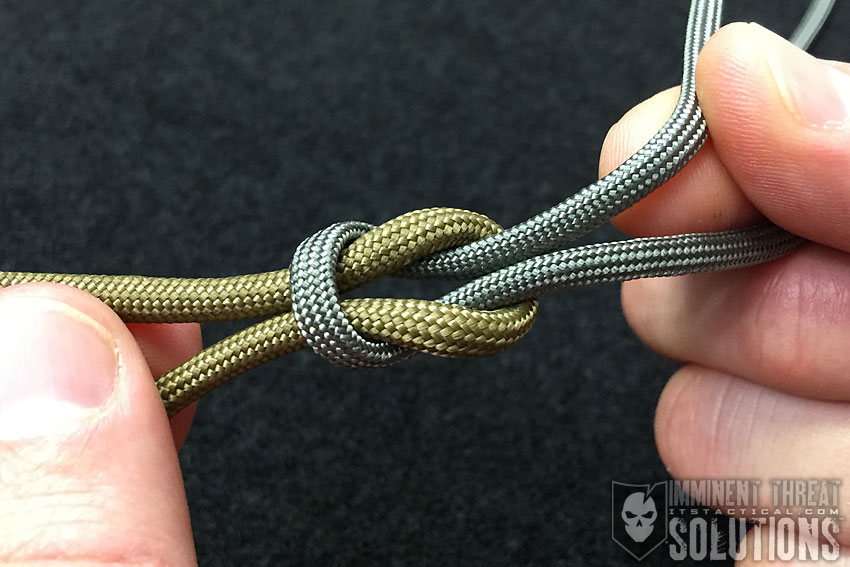 how to tie a square knot