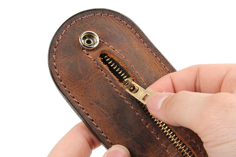 New Genuine Leather Coin Purse Zipper Change Purse with Keychain Small  Wallet Women Lipstick Bag Mini Wallet Money Bag - AliExpress